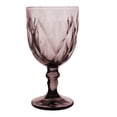 thumbnail image 3 of Juego 24 Copas de Vidrio Cristal para Champaña Vino Agua  Color Purpura, 3 of 5