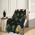 thumbnail image 3 of Chic French Bow Throw Blanket - Soft, Warm &amp; Lightweight for Bed, Sofa, Chair | Versatile All-Season Decor, 3 of 8
