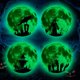 thumbnail image 4 of Pared De Luna Luminosa, Pegatina Fluorescente De Halloween, Autoadhesiva Para Decoración De Halloween Inevent HA040040-02, 4 of 6