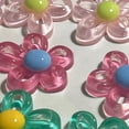 thumbnail image 6 of Stebcece Flower Pendant Necklace Bohemian Colorful Hollow Flower Pendant Choker Jewelry, 6 of 18