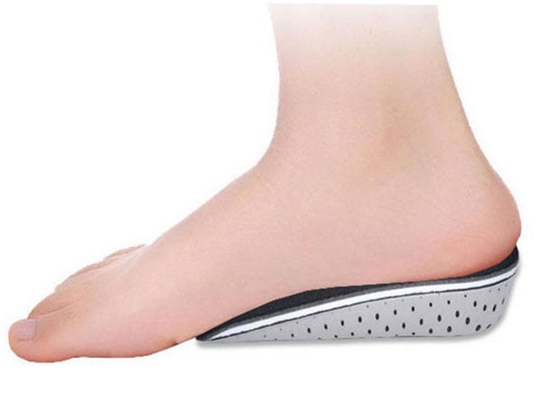 Memory Foam Cushion Height Increasing Insole Lift Taller Heel Support Insert Pad