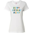 thumbnail image 3 of Inktastic Happy Birthday Mom Women's T-Shirt, 3 of 5