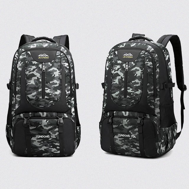 Mochila de camping Oxford, bolsa de senderismo transpirable para viajes de oficina (camuflaje) Likrtyny Para Estrenar