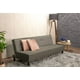 thumbnail image 1 of Sofa Cama M & E MUEBLES TOMM 3 posiciones individual gris oxford, 1 of 5