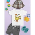 thumbnail image 3 of Chicken With A Tool T-Shirt Infant -Image by Shutterstock,  18 Months, 3 of 4