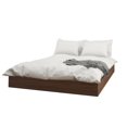 thumbnail image 2 of Nexera 2-Piece Bedset With Bed Frame And Headboard, Brown, Queen, 2 of 5
