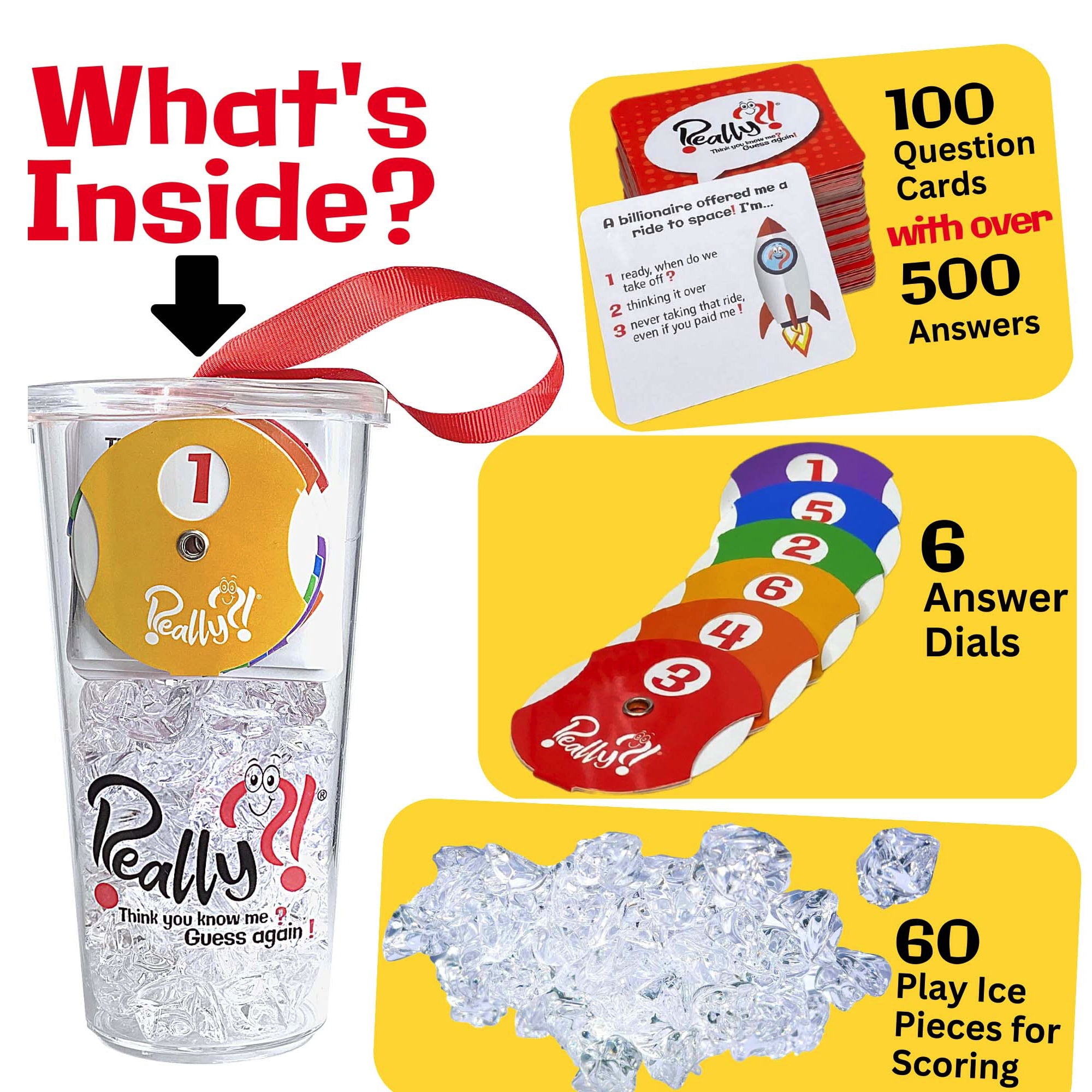Really?! Think You Know Me? Guess Again - Hilarious Family Game Night Ice Breakers, Conversation Cards To Get Talking