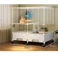 thumbnail image 2 of Spacious Outdoor Pet Rabbit Cage - Create a Dream Home Rabbit Villa with an Inviting Rabbit Nest for Your Furry Friends, 2 of 3