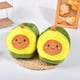 thumbnail image 5 of Zapatillas cálidas novedosas, cómodos de invierno divertidos de suave con forma de aguacate para mujer para dormitorio, casa, , a Salvador pantuflas de aguacate, 5 of 8