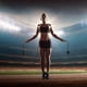thumbnail image 3 of Jump Rope Digital Weighted Ropeless Skipping Rope Adjustable Cordless, 3 of 5