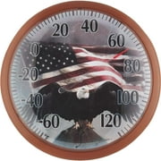 Taylor Precision Products 6773 13-Inch Bald Eagle Outdoor Thermometer - Quantity 1