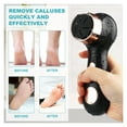 thumbnail image 6 of Callus Remover for Feet,Electric Foot File Callus Removers Rechargeable Waterproof Pedicure Tools Foot Scrubber Shaver Feet Care Tool for Cracked Heels Dead Skin (Golden), 6 of 6