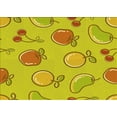 thumbnail image 1 of Ahgly Company Indoor Rectangle Patterned Canary Yellow Area Rugs, 5' x 8', 1 of 1