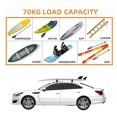 thumbnail image 5 of Universal Car Roof Rack Soft Roof Bars Space Saving Easy To Install Luggage Rack For Kayak Surfboard Kayak Ski Paddleboards, 5 of 5
