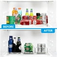 thumbnail image 5 of 4 Packs  Width Adjustable Soda Can Organizer for Refrigerator Expandable Dispenser, 5 of 6