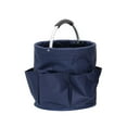 thumbnail image 1 of Cleaning Product Storage Basket, 6 Compartments, Foldable With Transport Handle(Navy), 1 of 3