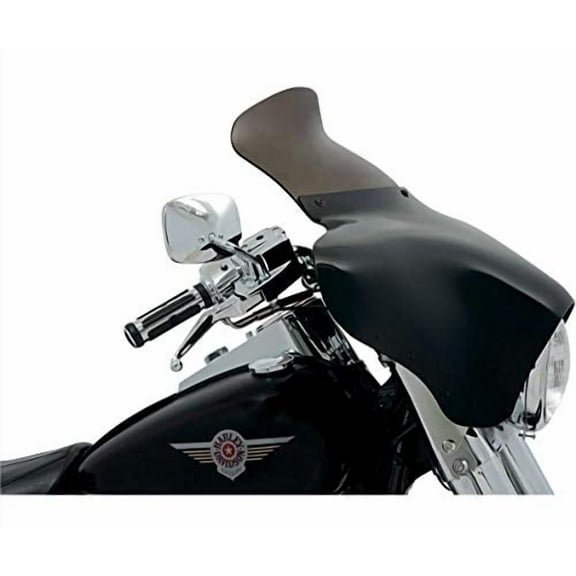 Memphis Shades MEP8561 Smoke Windshield (Batwing Fairing Spoiler Batwing Fa