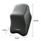 thumbnail image 3 of Almohada para el cuello del coche de espuma, soporte lumbar protector para la espalda, cojín transpirable para el reposacabezas del coche, alivia el estrés, cojín para asiento de coche, negro, 3 of 6