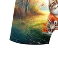 thumbnail image 5 of Hello Fall Exotic Shorthair Football Welcome Autumn with Leaves Pumpkins All Over Print Boxer Briefs Underwear for Men Dad Cat Lover Kitten Owner Gifts - 00012, 5 of 6