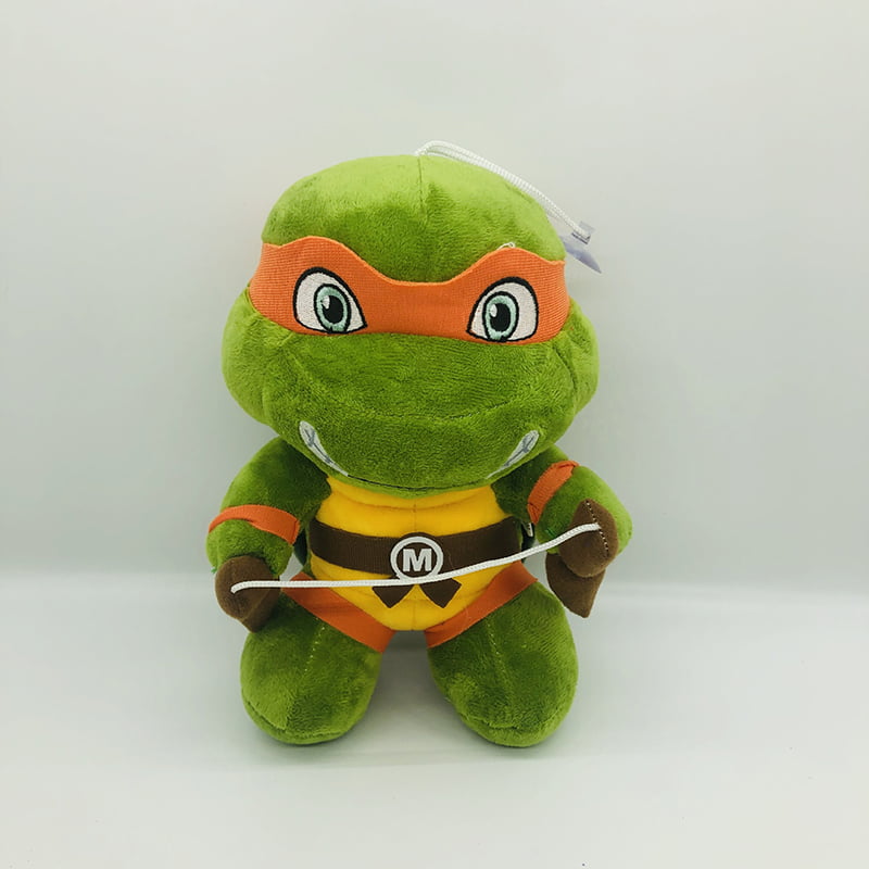 Teenage Mutant Ninja Turtles TMNT Soft Stuffed Doll Cute Plush 4Pcs Kid Toy Gift 