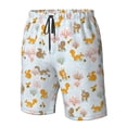 thumbnail image 4 of Fotbe Squirrel In The Forest Trajes de Baño Estampados para Hombre, Shorts de Verano de Secado Rápido, Ropa de Playa, Bañadores-Small, 4 of 6