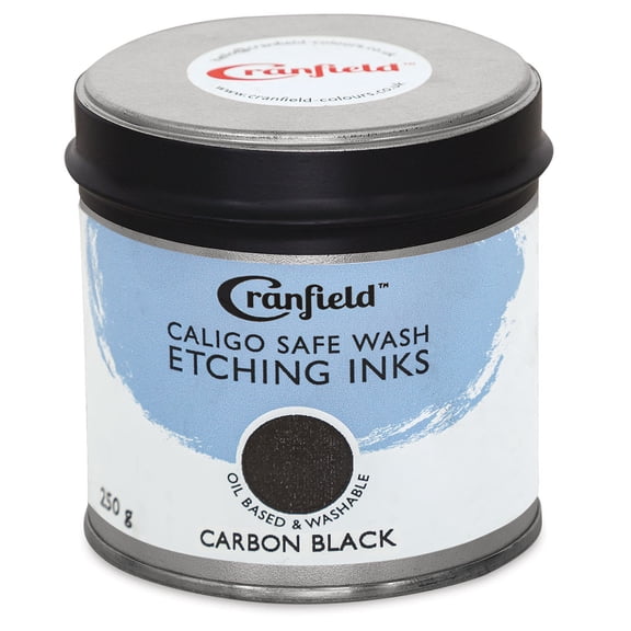 Cranfield Caligo Safe Wash Etching Ink - Carbon Black, 250 g Can