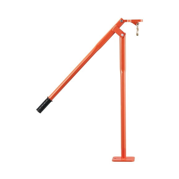 KFFKFF 36 in T Post Puller, Durable Steel Fence Post Remover, 660lb Load Capacity, Efficient Tool for Removing Round Fence Posts, Sign Posts, and Tree Stumps, Lifting Chain Not Included