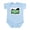 Sky Blue, variant on CafePress - BROOKLYN QUEENS EXPRESSWAY, QUEENS, NYC Infant Bod - Baby Light Bodysuit, Size Newborn - 24 Months
