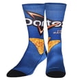 thumbnail image 2 of ODD SOX Doritos Cool Ranch Crew Socks Snack Food Chip Novelty Socks Size Large for Men & Women Fun, 2 of 6