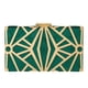 thumbnail image 1 of Bolso de mano elegante para mujer, exquisito diseño hueco de metal, 1733 Green, Mediano, 1 of 5