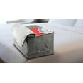 thumbnail image 3 of 3 Pack Organizador de almacenamiento gran capacidad con cremallera Mantas de tela gruesa duraderas PG93999, 3 of 6