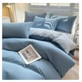 thumbnail image 3 of Soft Bed in a Bag Reversible Comforter Set, Cozy Plush 4 Piece Queen Size Bedding, 3 of 5