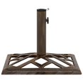 thumbnail image 2 of vidaXL Base de Parapluie Bronze 44x44x31 cm Fonte, 2 of 5