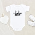 thumbnail image 2 of Newbabywishes - Cute Let the Adventure Begin Baby Clothes for Boys and Girls - Newborn Baby Clothes, 2 of 4