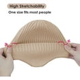 thumbnail image 2 of Morttic Women Men Beanie Hat Winter Warm Knitted Hat with Earflap Woolen Ski Skull Cap for Sport Outdoor, Beige, 2 of 7
