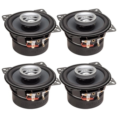 PowerBass 2 Pairs of OE-402 4" Coaxial 2-Ohm Speakers