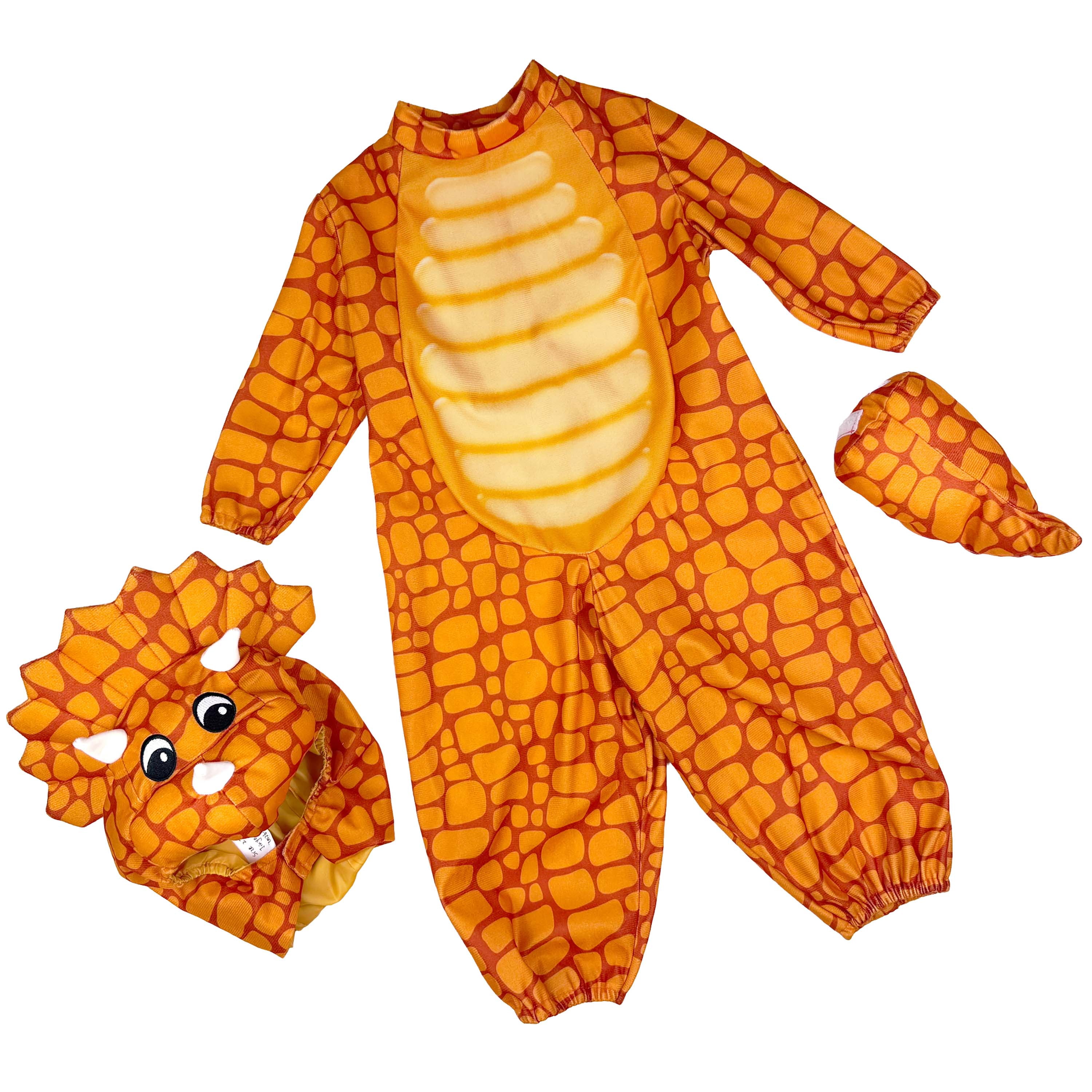 Triceratops Halloween Costume for Toddler Boys, Size 3-4T, by Way to Celebrate