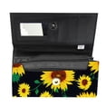 thumbnail image 2 of Cartera Nueva Imagen Girasol Negro Sintético Textil Est.2, 2 of 2