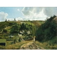 thumbnail image 2 of Art.com Jalais, Hill, Pontoise Stretched Canvas Print Wall Art by Camille Pissarro, 24" x 18", 2 of 4