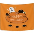 thumbnail image 2 of Happy Halloween Tapestry 51x60 Inche Wall Hanging Tapestry Wall Art Hanging Tapestries Bedroom Living Dorm Room Wall Decor Fabric Home Decor Gifts, 2 of 7