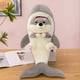thumbnail image 3 of Juguete de Peluche Suave de Sharkdog, Peluche, Muñeca Abrazadora, Almohada de Felpa, Animal de Peluche de Sharkdog, 3 of 5