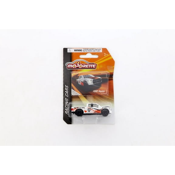 Ford Raptor, White and Orange - Jada Toys 2120520101JA - 1/64 scale Diecast Model Toy Car