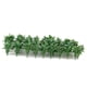 thumbnail image 3 of 50 hojas verdes en forma de corazón, cobertura vegetal para maquetas de edificios y escenografía, escala 1:50, 5 cm, 3 of 9
