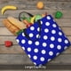 thumbnail image 5 of Easygdp Blue And White Polka Dot Bolsa Tote para Mujer, Bolso de Hombro para Trabajo, Playa, Viajes, Compras y Supermercado, 5 of 7