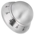 thumbnail image 4 of Kitchen Cooking Timer Stainless Steel Mechanical Timer Reminder Time Management ToolsRound, 4 of 15