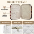 thumbnail image 4 of TSOVTHRID Cross American Flag Print Women Mens Bible Case, Bible Book Cover Quilted, Lightweight Bible Bag Practical Carrying Book Case with Multi Pockets, Christian Gift, 4 of 7