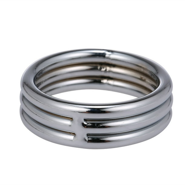 Pene masculino Anillos de gallo Anillos de retraso de eyaculacion Gallo de acero inoxidable Labymos Producto vivo Walmart en linea