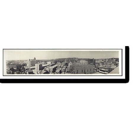 Historic Print, IA Council Bluffs 1916 PHOTO, Width 7" x Length 36"