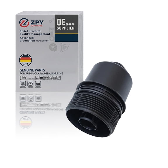 Oil Filter Housing Cap Assembly For Audi Q7 2016-2017, For A6/A7 Quattro 2016-2017, For A8 Quattro 2015-2017, 3.0L, Oil Filter Housing Cover, Replace 06E115405H