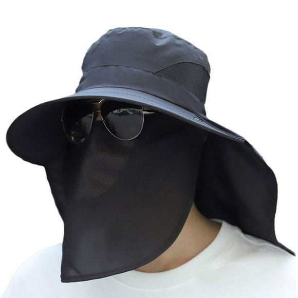 Wide Brim Sun Hat UV Protection Bucket Cap For Hiking Camping V2G2 ☆с V2R6
